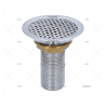 DESAGÜE RECTO 19MM LATON CROMADO PERKO