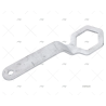 LLAVE PASACASCO MEGA "C" 31MM ALU MARINE TOWN
