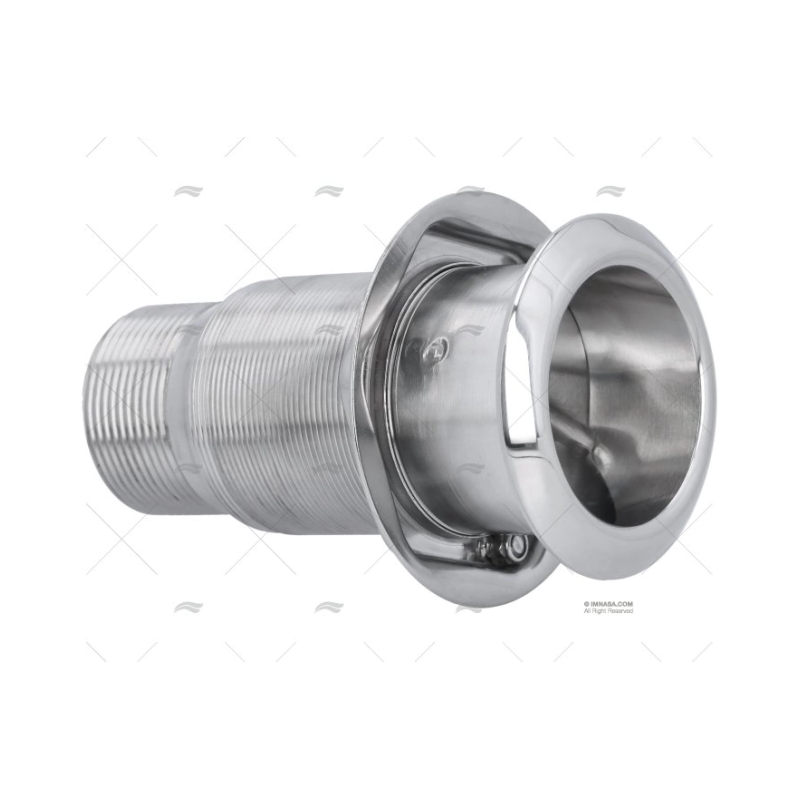 MEGA PASACASCO C/VALVULA 1-1/2" BSP SS31 MARINE TOWN