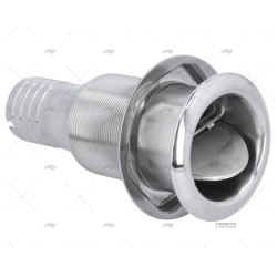 MEGA PASACASCO C/VALVULA 38MM INOX 316 MARINE TOWN