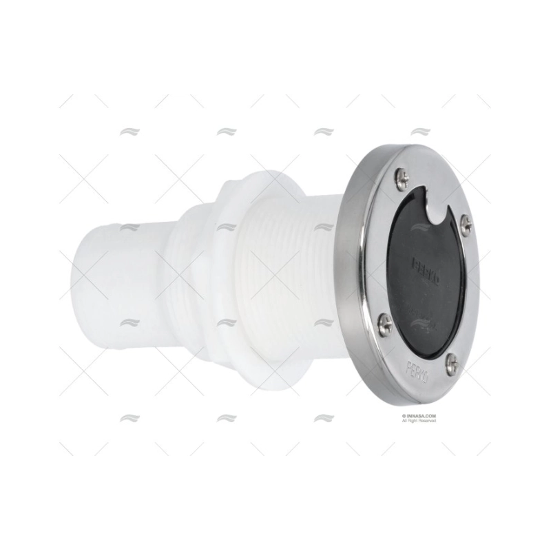 PASACASCO C/TAPA INOX HASTA 2-1/8" PERKO