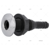 PASACASCO EN ABS C/TAPA INOX 1/2"