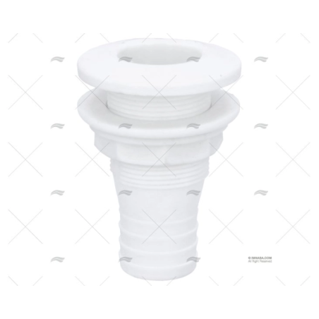 PASACASCO EN PVC BLANCO 1"1/2X37MM