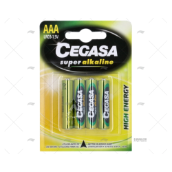 BATERIA PILA AAA 1,5V/4UD.