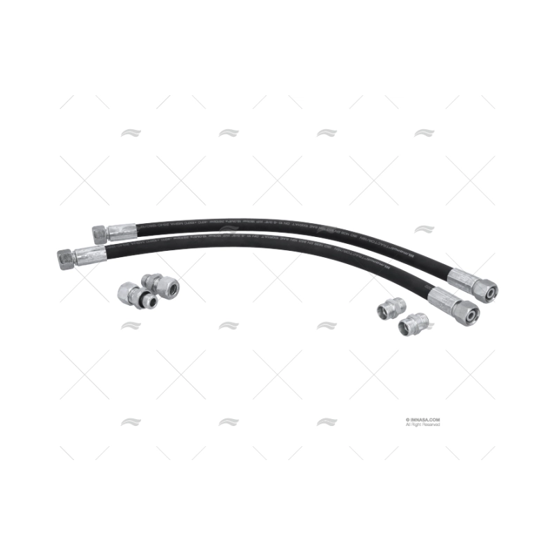 JUEGO RACORDS FLEXIBLES G3/8 12MM LECOMBLE SCHMITT