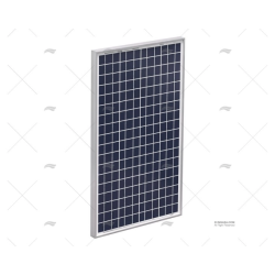 PLACA SOLAR 30W 12V POLICRISTALINO XUNZEL