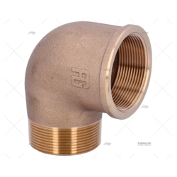 CODO BRONCE M-H 90º 2" GUIDI