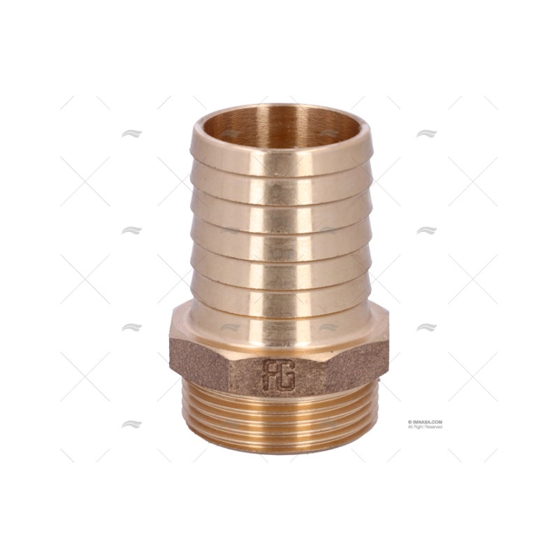 ENTRONQUE BRONCE 1"1/4X38MM GUIDI