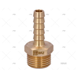 ENTRONQUE BRONCE 1/2"X10MM GUIDI