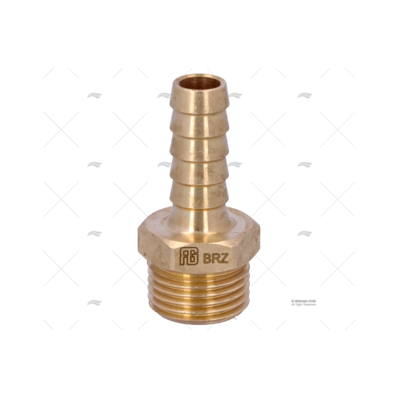 ENTRONQUE BRONCE 1/2"X12MM GUIDI