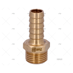 ENTRONQUE BRONCE 1/2"X14MM GUIDI