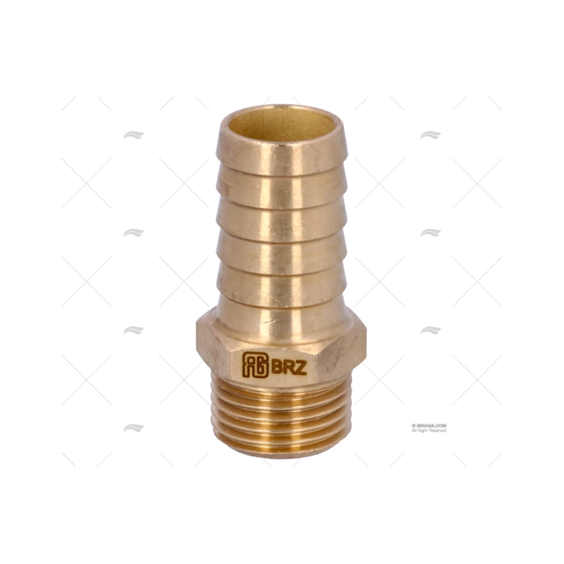 ENTRONQUE BRONCE 1/2"X19MM GUIDI