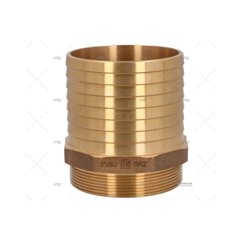 ENTRONQUE BRONCE 3"X90MM GUIDI