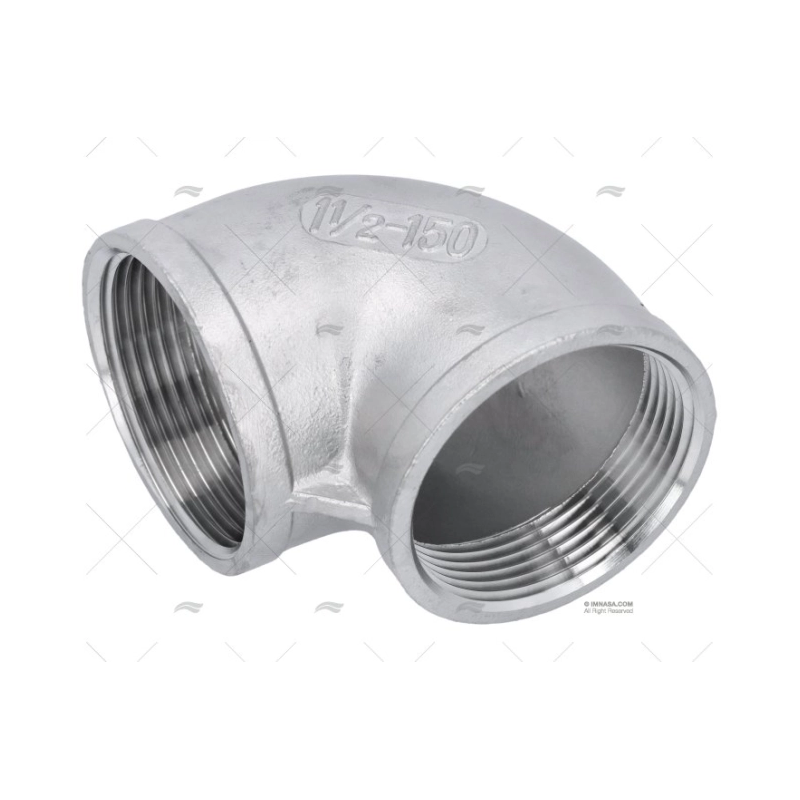 CODO INOX H-H 90º 1"1/2