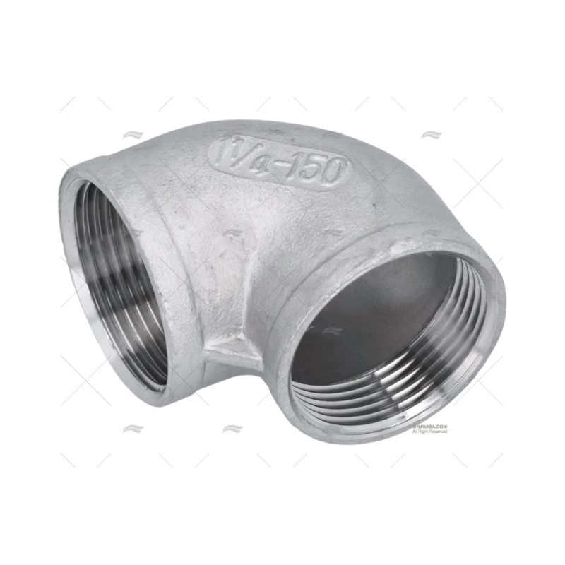 CODO INOX H-H 90º 1"1/4