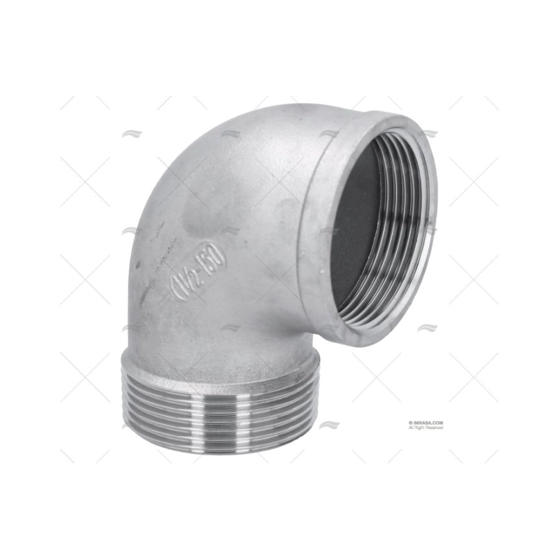 CODO INOX M-H 1"1/2