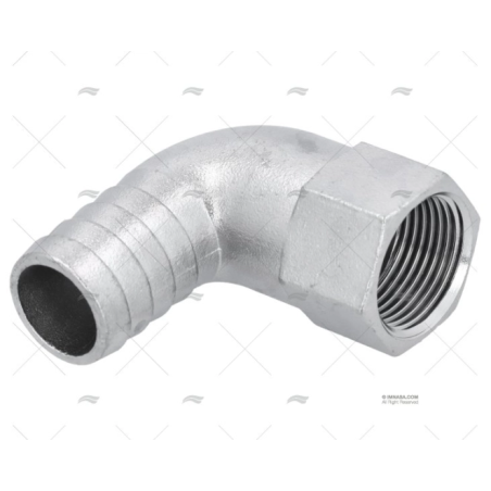 CODO INOX MACHO/HEMBRA 3/4" X 24MM