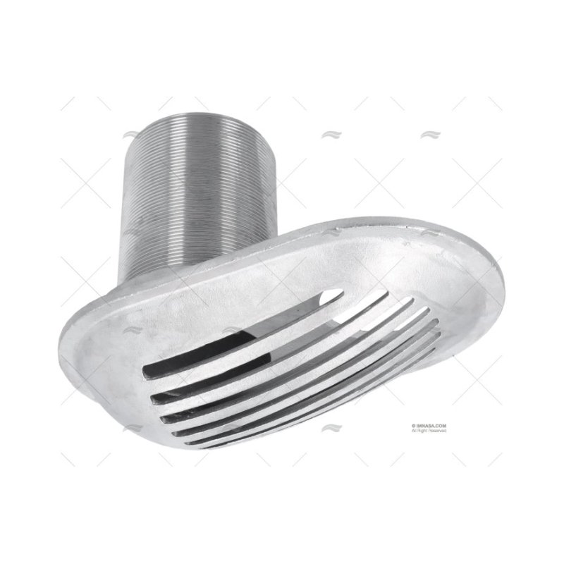 CONCHA TOMA AGUA INOX 3"