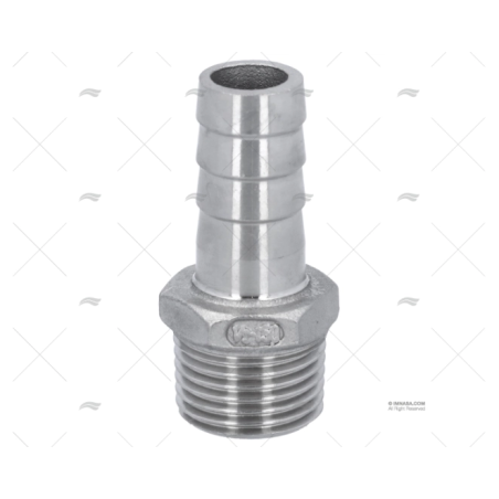 ENTRONQUE INOX 1/2"X15MM