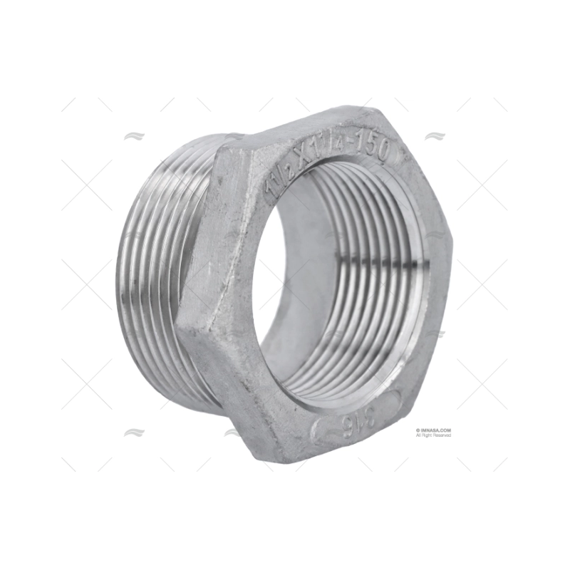 REDUCCION INOX M-H 1"1/2-1"1/4