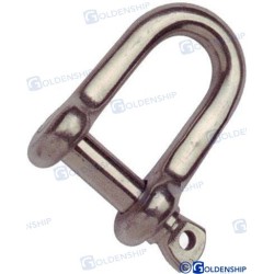 GRILLETE RECTO CORTO 4 MM (25)