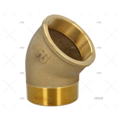 CODO 45º LATON M-H 3" GUIDI