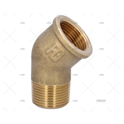 CODO 45º LATON M-H 3/4" GUIDI