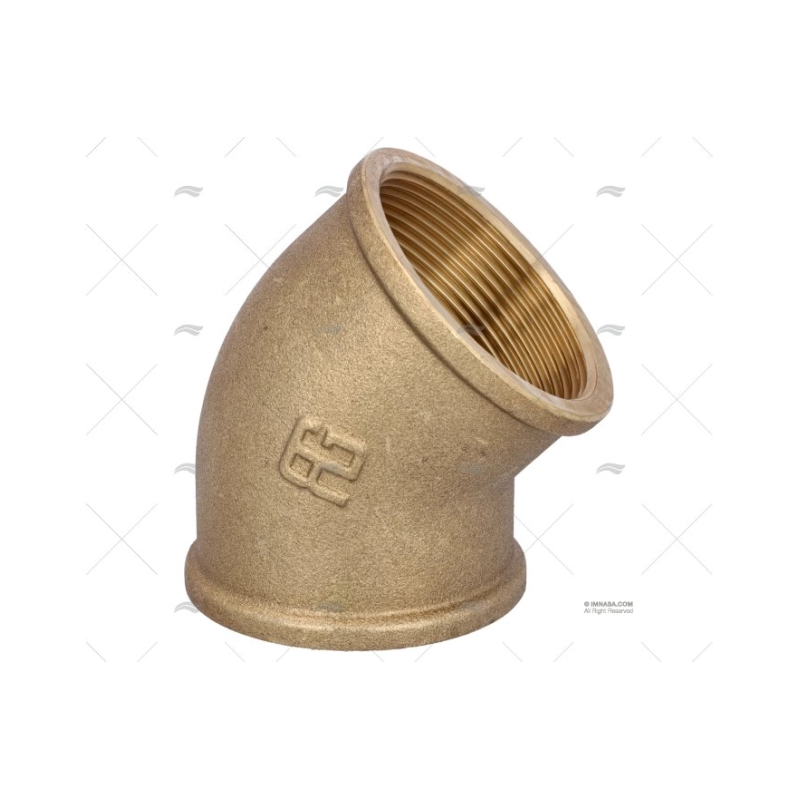 CODO H-H 45º 2" GUIDI