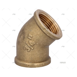 CODO H-H 45º 3/4" GUIDI