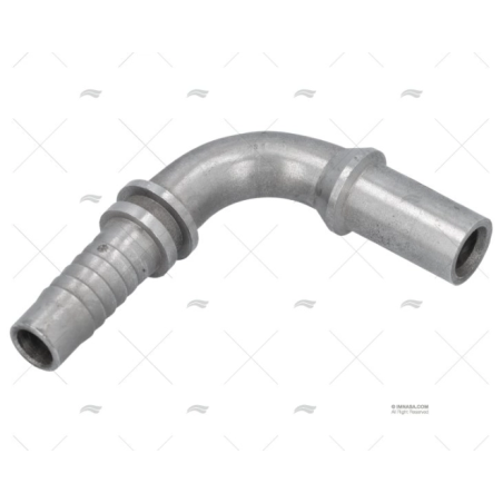 ESPIGA TUBO CURVO 90 T1/2 - D.15 INOX
