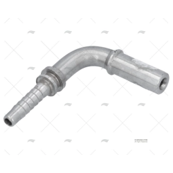 ESPIGA TUBO CURVO 90 T1/4 - D.10 INOX