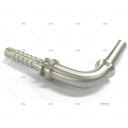 ESPIGA TUBO CURVO 90 T1/4 - D. 8 INOX
