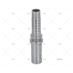 ESPIGA TUBO MACHO T3/8 - D.12 INOX