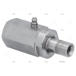 JUNTA GIRATORIA EN LINEA 3/8" INOX