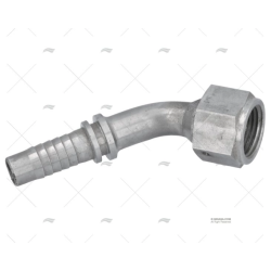 MACHO ROSCA GAS 45 T1/2 - F1/2 INOX