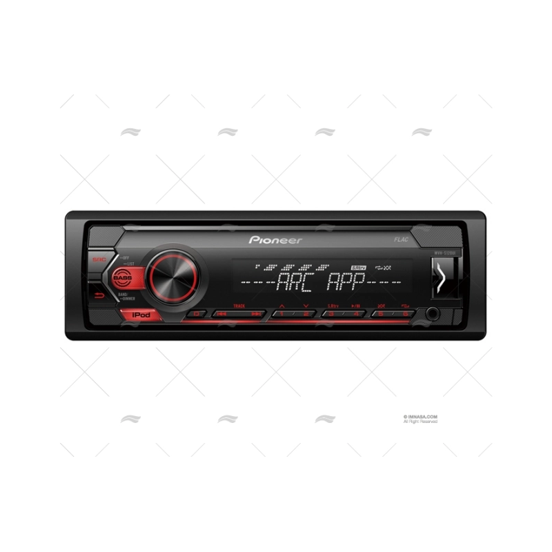 RADIO PIONEER MVHS120UI RD MP3 USB IPH