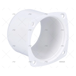 ADAPTADOR PLASTICO BLANCO 82 X 82 MM ROCA MARIN EQUIPMENT