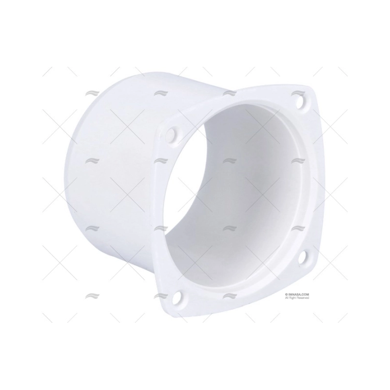 ADAPTADOR PLASTICO BLANCO 82 X 82 MM ROCA MARIN EQUIPMENT