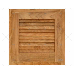PUERTA PERSIANA TECA 305X305MM ARC MARINE
