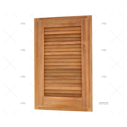 PUERTA PERSIANA TECA 380X610MM ARC MARINE