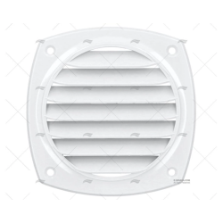 REJILLA BLANCO 125 X 125MM Ø100 MM