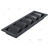 REJILLA NEGRA ABS 335X120MM MARINE TOWN