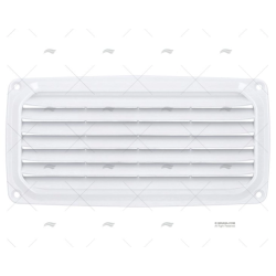 REJILLA PLASTICO BLANCA 201MM