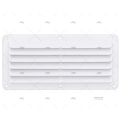 REJILLA PLASTICO BLANCA 261MM