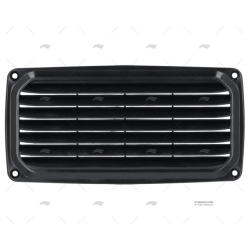REJILLA PLASTICO NEGRA 201MM