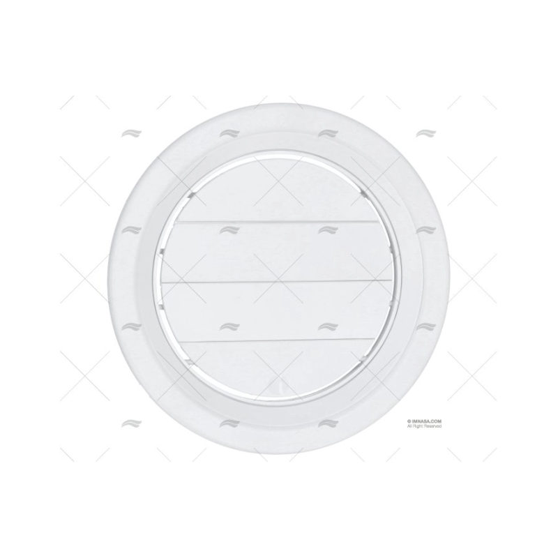 REJILLA PVC BLANCA FLUSH DIAM 190MM
