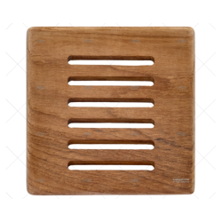 REJILLA VENTILACION TECA 125X125MM ARC MARINE