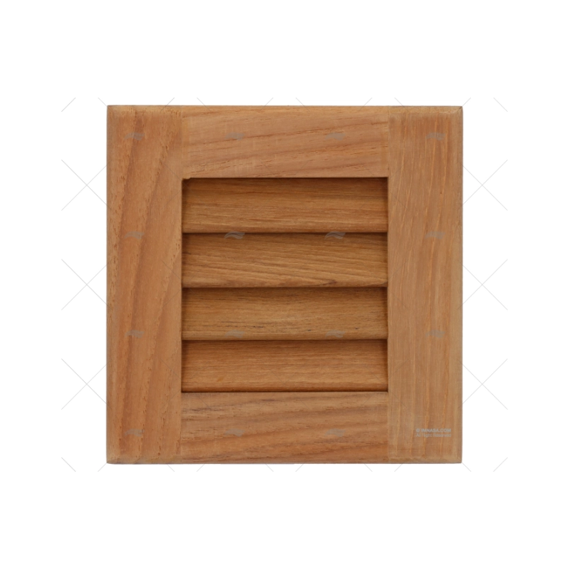REJILLA VENTILACION TECA 150X150MM ARC MARINE