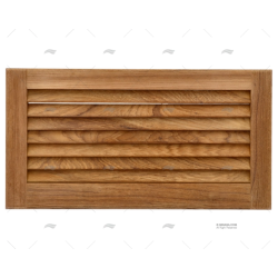 REJILLA VENTILACION TECA 450X240MM ARC MARINE