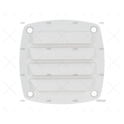 TAPA REJILLA BLANCA 80X80MM